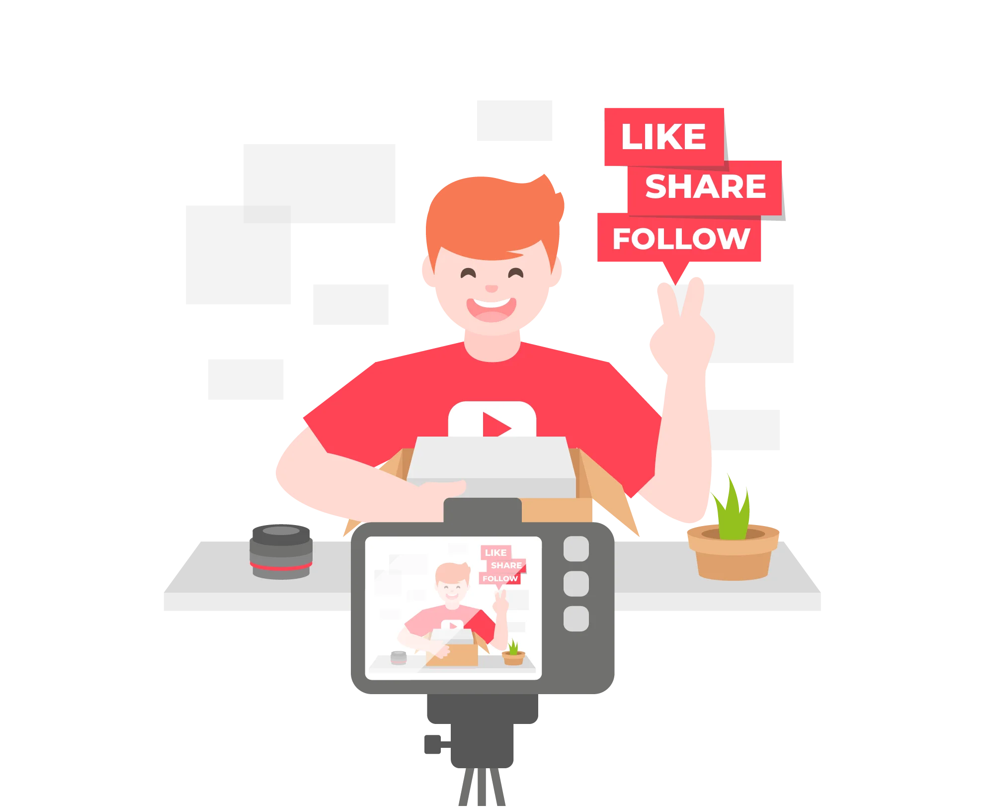 social media videos for business